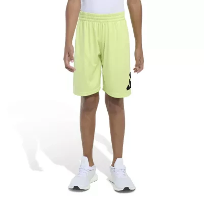 adidas Big Kid Boys Mid Rise Pull-On Short