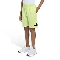 adidas Big Kid Boys Mid Rise Pull-On Short