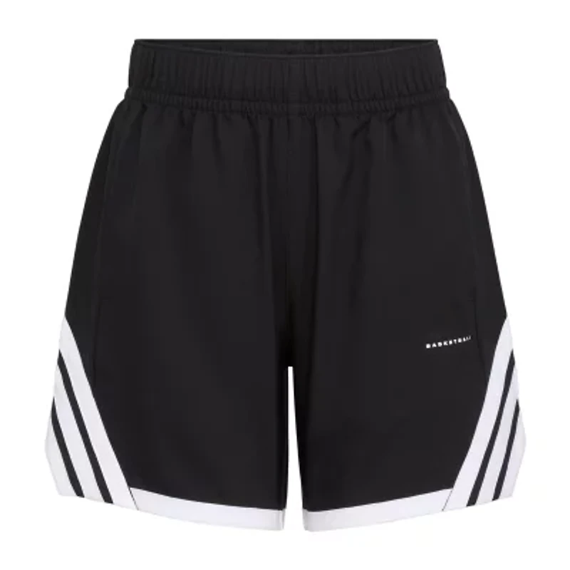 adidas Big Kid Boys Mid Rise Basketball Short