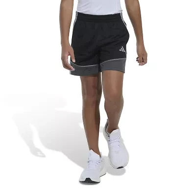 adidas Big Kid Boys Mid Rise Pull-On Short