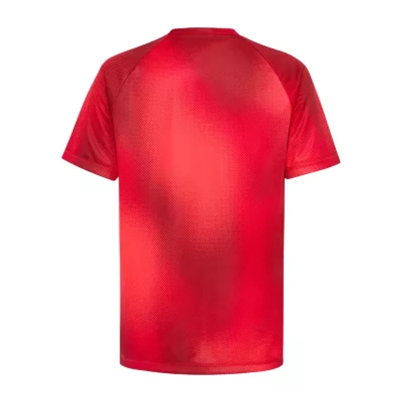 adidas Big Kid Boys Crew Neck Short Sleeve Regular Fit Graphic T-Shirt