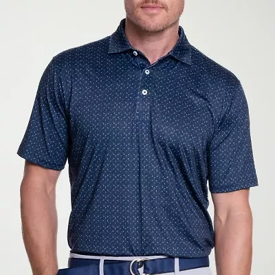 ARCHER LINKS Mens Classic Fit Short Sleeve Polo Shirt