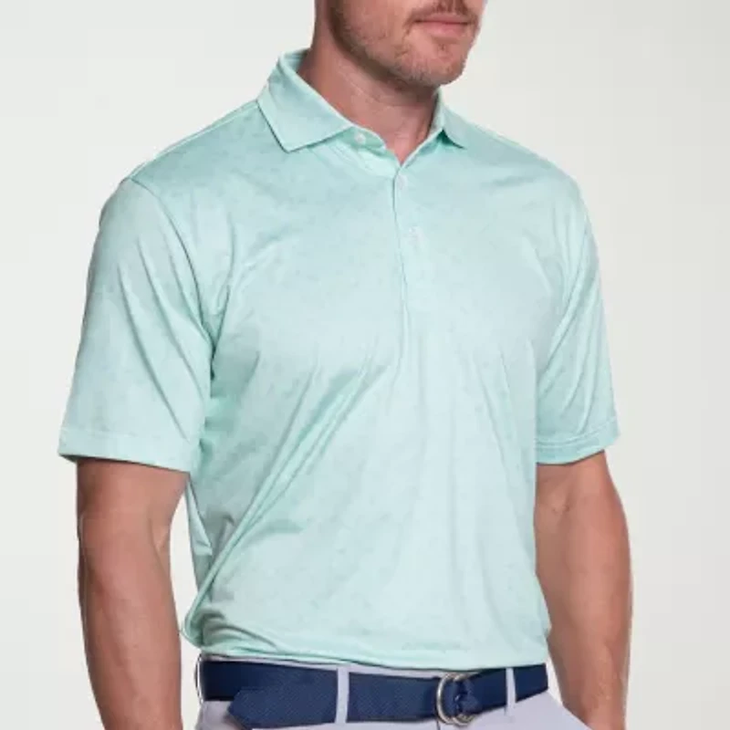 ARCHER LINKS Mens Classic Fit Short Sleeve Polo Shirt