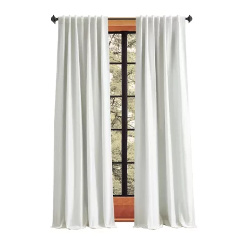 Martha Stewart Spellbound Rod Pocket Blackout Set of 2 Curtain Panel