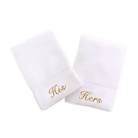 Linum Home Textiles His And Hers 2-pc. Hand Towel