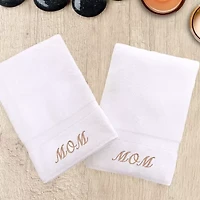 Linum Home Textiles Mom 2-pc. Hand Towel
