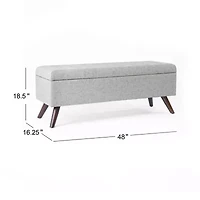 Homepop Storage Bench
