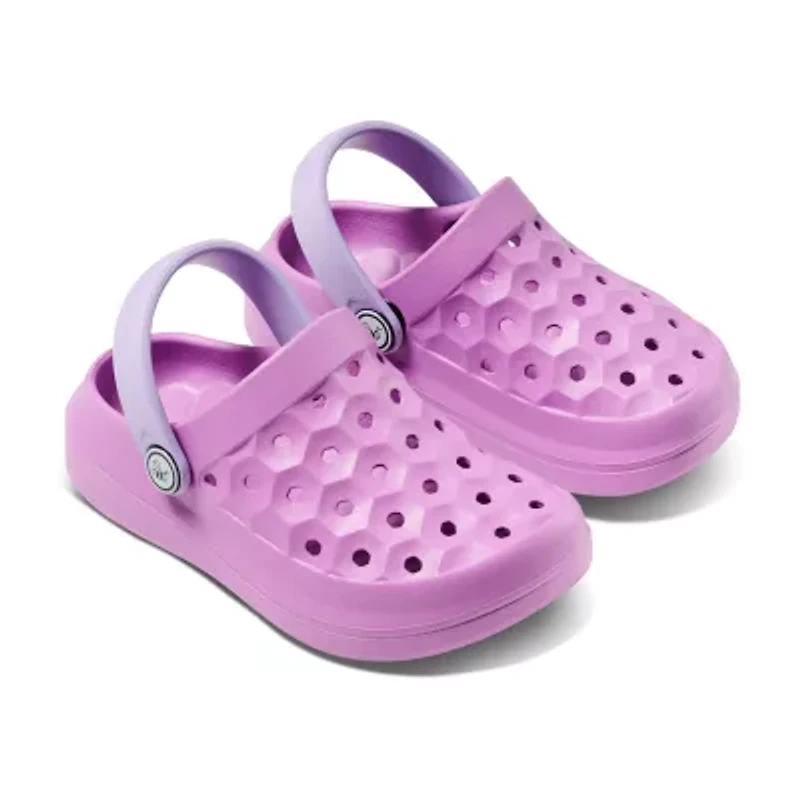 joybees® Little & Big Kid Girls Round Closed Toe Clogs