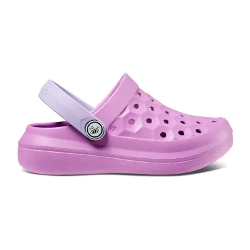 joybees® Little & Big Kid Girls Round Closed Toe Clogs