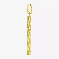 Cross Mens 10K Gold Cross Pendant
