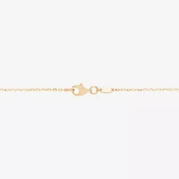 Gold Addiction Womens 10K Gold 18 Inch Cable Chain Necklace