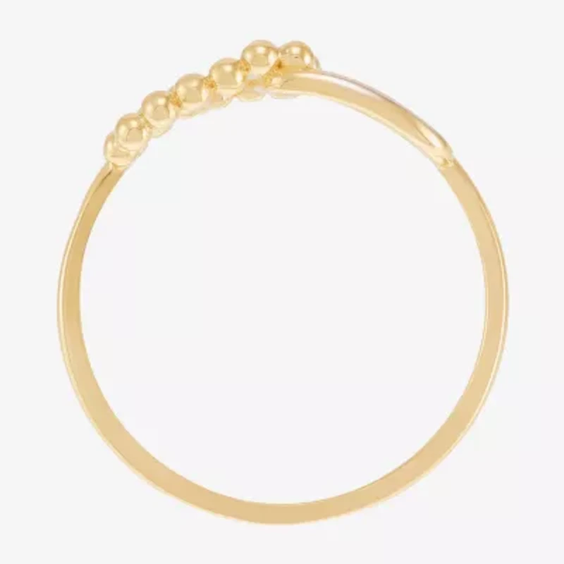 Gold Addiction Womens 10K Heart Band