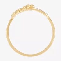 Gold Addiction Womens 10K Heart Band