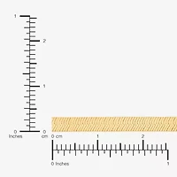 Bonded Brilliance Womens 14K Gold Over Silver 20 Inch Herringbone Chain Necklace