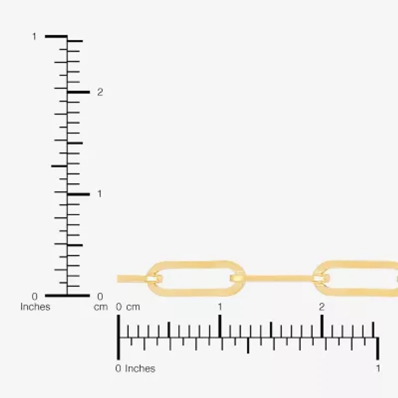 Bonded Brilliance Womens 20 Inch Link Chain Necklace