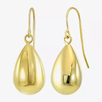 Womens 14K Gold Drop Earrings