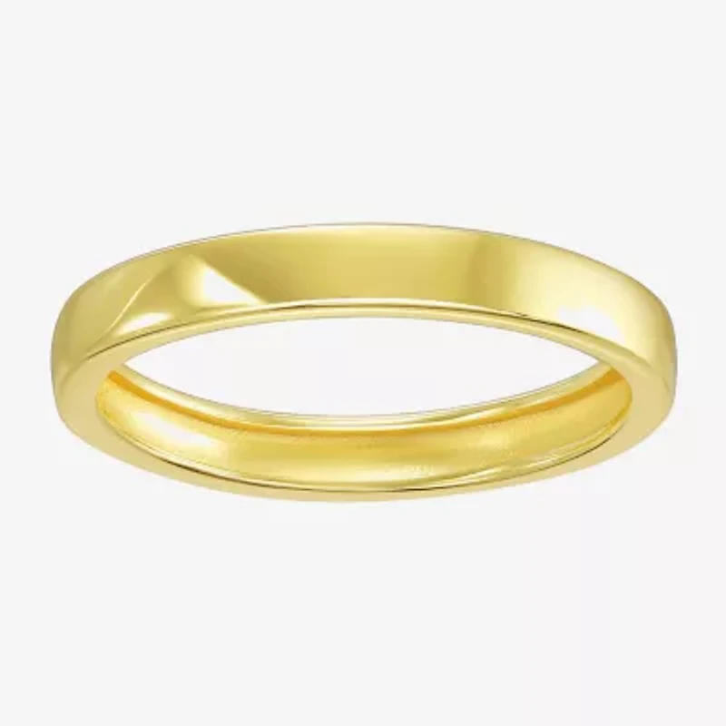 Silver Addiction Womens Cubic Zirconia 14K Gold Over Silver Round Ring Set