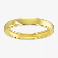 Silver Addiction Womens Cubic Zirconia 14K Gold Over Silver Round Ring Set