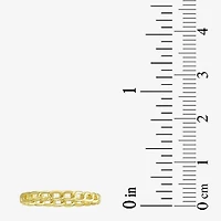 Silver Addiction Womens White Cubic Zirconia 14K Gold Over Silver Ring Set