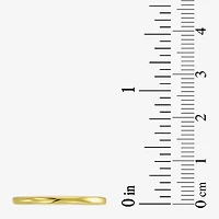 Silver Addiction Womens White Cubic Zirconia 14K Gold Over Silver Ring Set