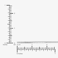 Made in Italy Sterling Silver Womens Sterling Silver Inch Box Chain Necklace