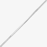 Made in Italy Womens Sterling Silver Inch Snake Chain Necklace