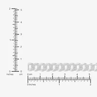 Mens Sterling Silver 22 Inch Curb Chain Necklace