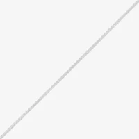 Made in Italy Womens Sterling Silver Inch Wheat Chain Necklace