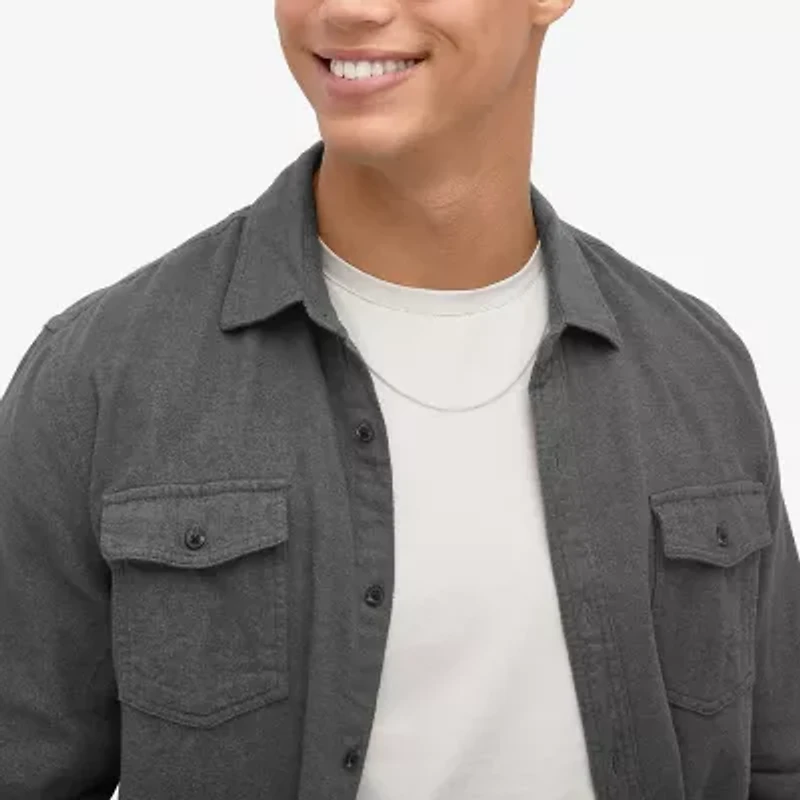 Made in Italy Womens Sterling Silver 22 Inch Wheat Chain Necklace