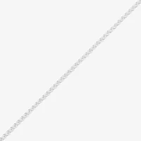 Made in Italy Womens Sterling Silver 24 Inch Wheat Chain Necklace