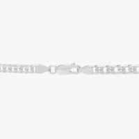 Made in Italy Womens Sterling Silver 22 Inch Link Chain Necklace