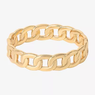 Limited Quantities! Womens 4MM 14K Gold Over Silver Band