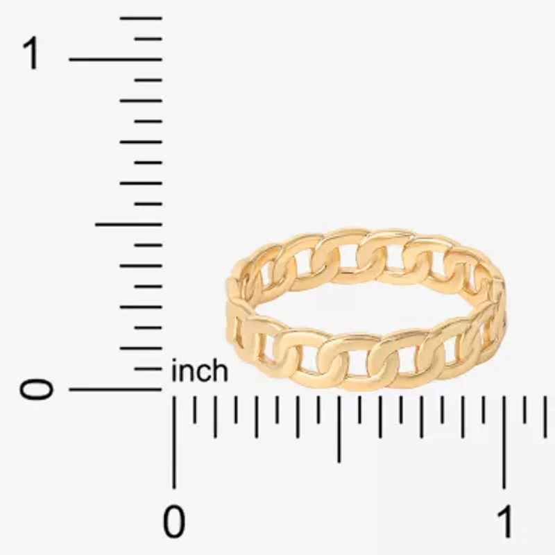 Limited Quantities! Womens 4MM 14K Gold Over Silver Band