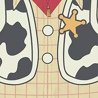 Disney Collection Little & Big Kid Boys Long Sleeve Woody Zipper Hoodie