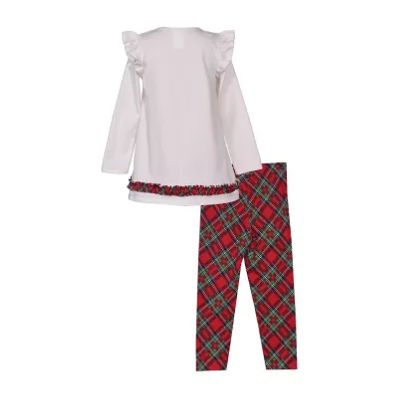 Bonnie Jean Little Girls 2-pc. Legging Set
