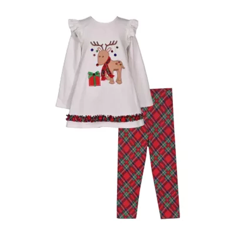 Bonnie Jean Little Girls 2-pc. Legging Set