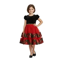 Bonnie Jean Little Girls Short Sleeve Fit + Flare Dress