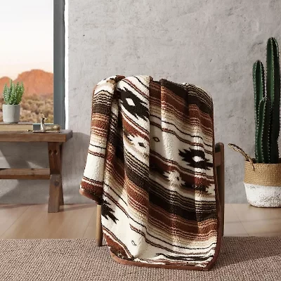 Wrangler Coyote Sands 50x60 Washable Throw