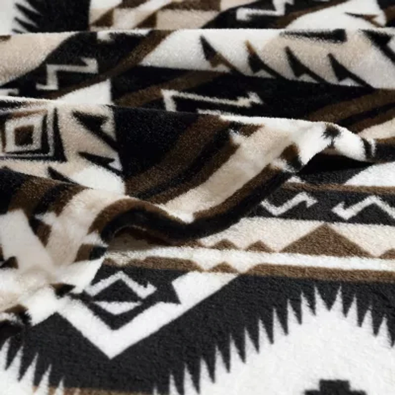 Wrangler Jesse Plush Washable Throw