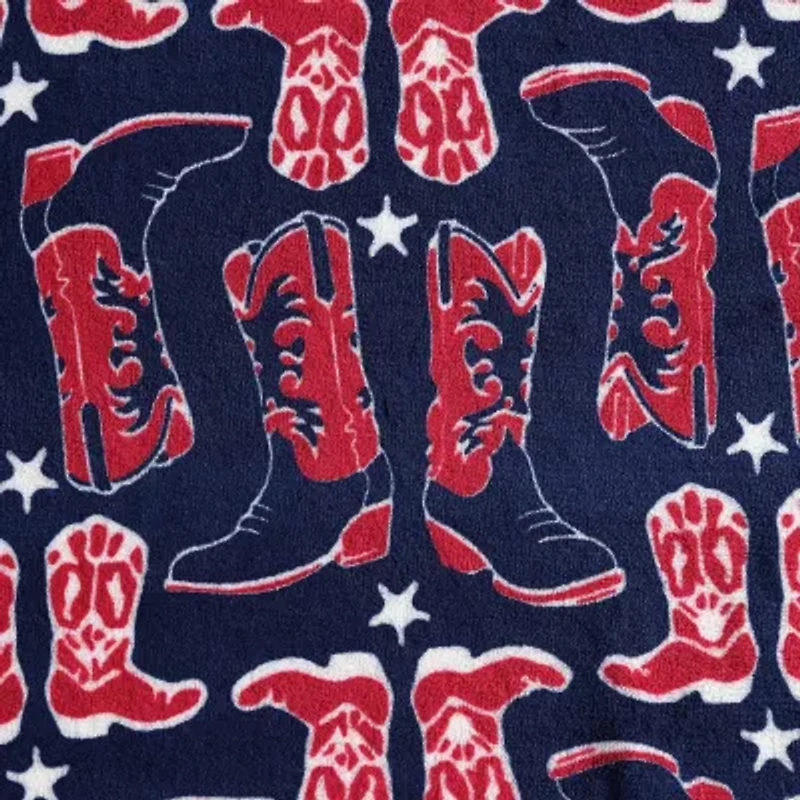 Wrangler Knockin' Boots 50x70 Washable Throw