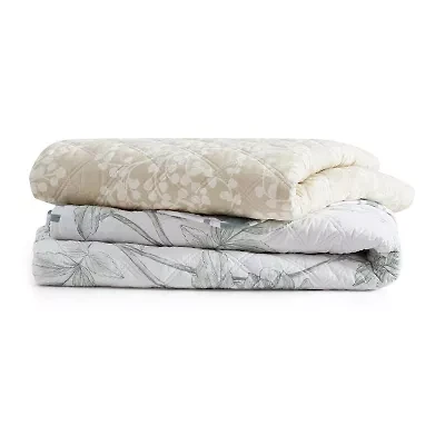 Martha Stewart Printed Quilted Throw