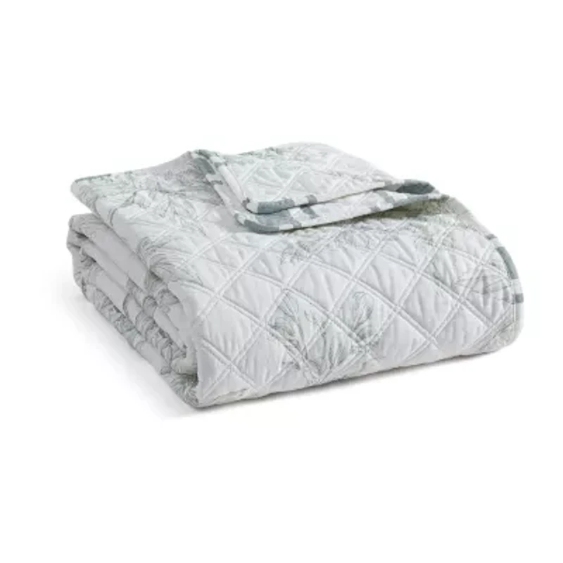 Martha Stewart Printed Quilted Throw