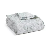 Martha Stewart Printed Quilted Throw