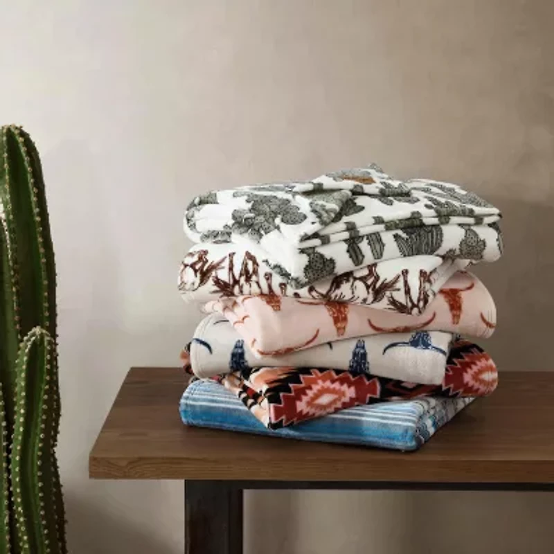 Wrangler Plains Creek Washable Throw