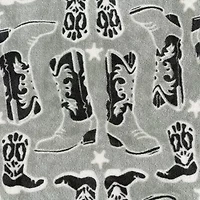 Wrangler Knockin' Boots 50x60 Washable Throw