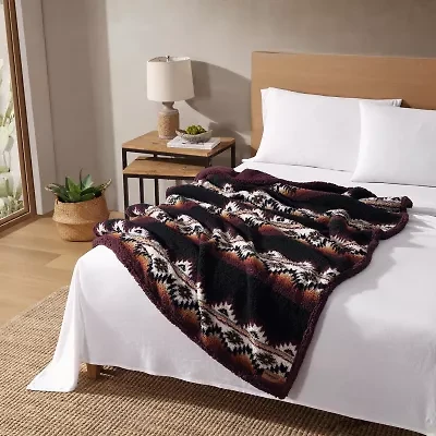 Wrangler Mountain Fog Washable Throw