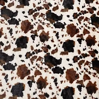 Wrangler Spotted Cow Print Washable Throw