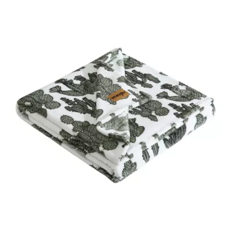 Wrangler Cactus Garden Washable Throw