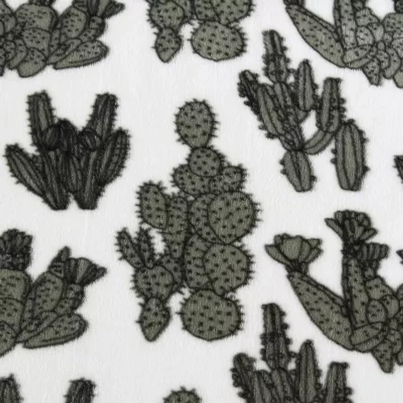 Wrangler Cactus Garden Washable Throw