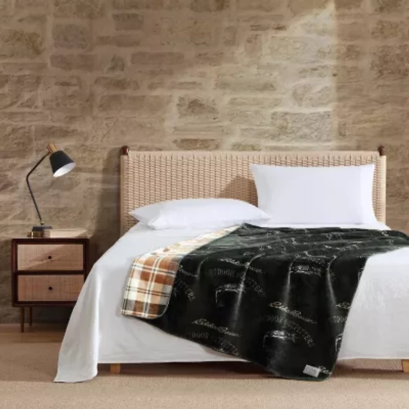 Eddie Bauer Flying Fish Washable Throw